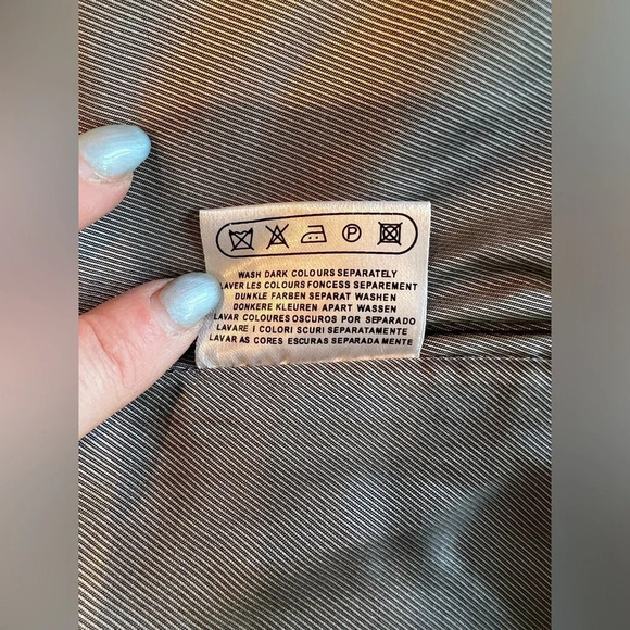 Chilli Pepper Wool Blend Double Breasted Jacket with Waist tie size small - Picture 5 of 5